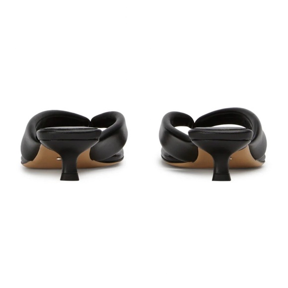 Tony Bianco Tropic Heels in Black Nappa - Picture 4 of 4